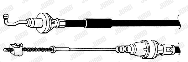 Cable Pull, clutch control (422834J)