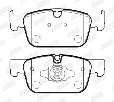Brake Pad Set, disc brake (573876J)