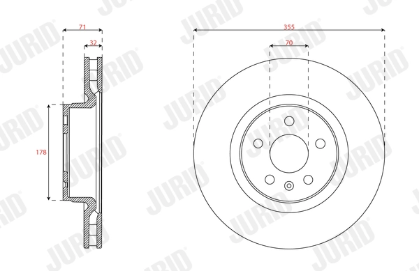 Brake Disc (563660JC-1)