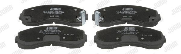 Brake Pad Set, disc brake (572567J)