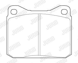 Brake Pad Set, disc brake (571255J)