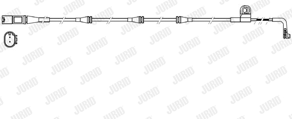 Warning Contact, brake pad wear (581415)