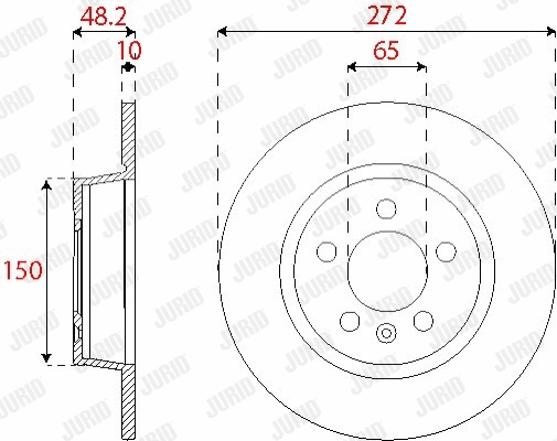 Brake Disc (563255JC-1)