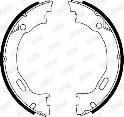 Brake Shoe Set, parking brake