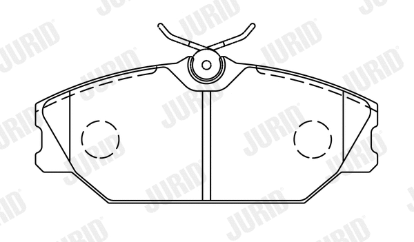 Brake Pad Set, disc brake (573008J)