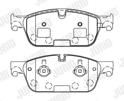 Brake Pad Set, disc brake (573448J)