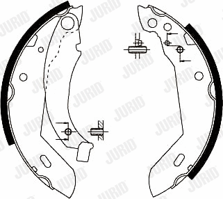 Brake Shoe Set (361313J)