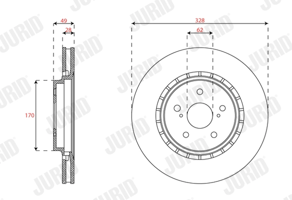 Brake Disc (563619JC-1)