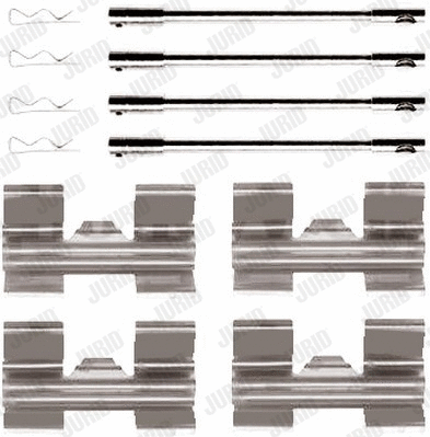 Accessory Kit, disc brake pad (792057J)