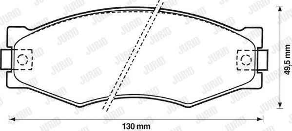 Brake Pad Set, disc brake (572313J)