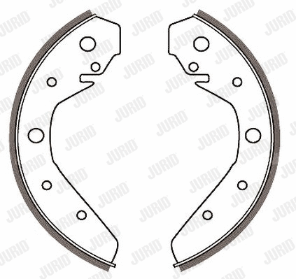 Brake Shoe Set (362265J)