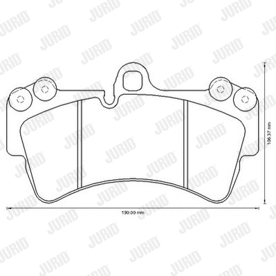Brake Pad Set, disc brake (573282JC)
