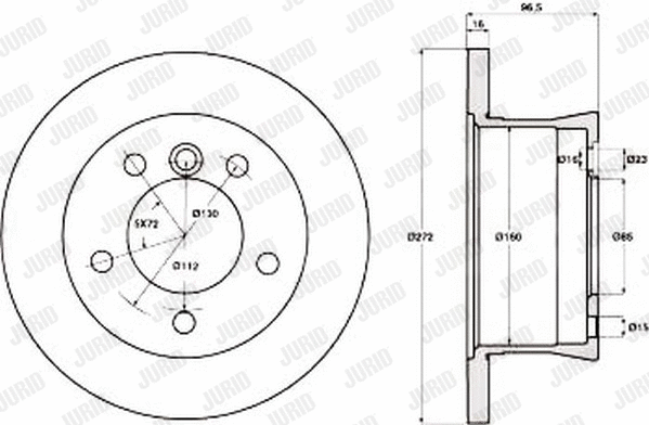 Brake Disc (569121J)