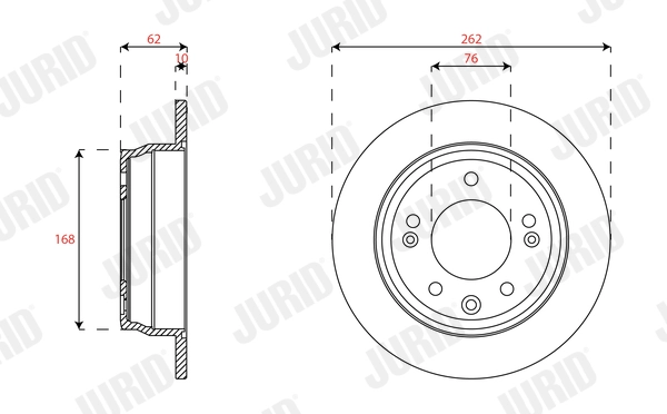 Brake Disc (563591JC)