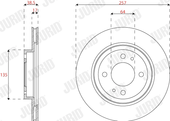 Brake Disc (563312JC)