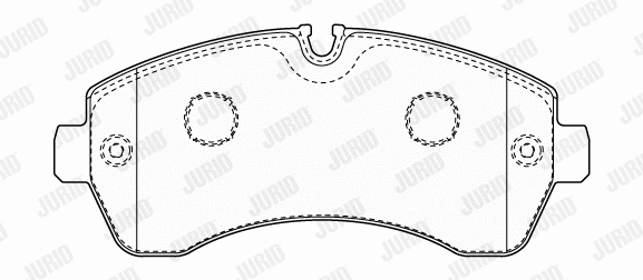 Brake Pad Set, disc brake (573761J)