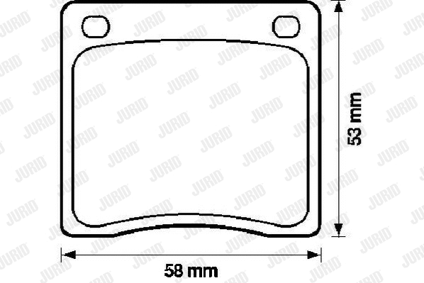 Brake Pad Set, disc brake (572101J)