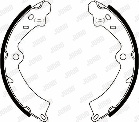 Brake Shoe Set (361408J)