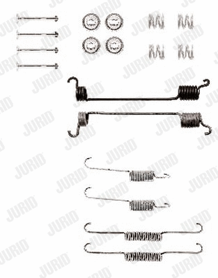Accessory Kit, brake shoes (771267J)