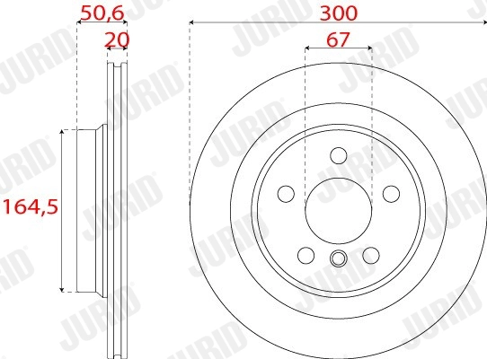Brake Disc (563261JC-1)