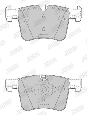 Brake Pad Set, disc brake (573432J)