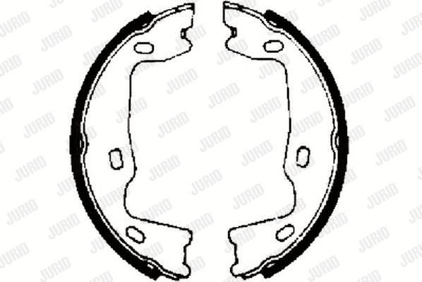 Brake Shoe Set, parking brake