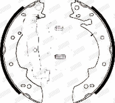 Brake Shoe Set (362270J)