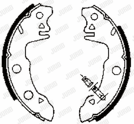 Brake Shoe Set (361125J)