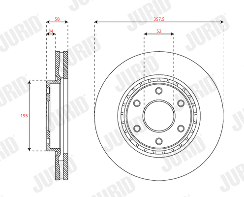 Brake Disc (563551JC-1)