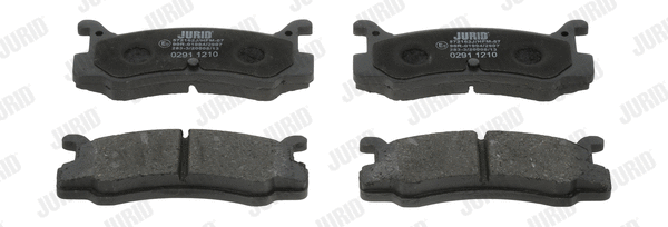 Brake Pad Set, disc brake (572162J)