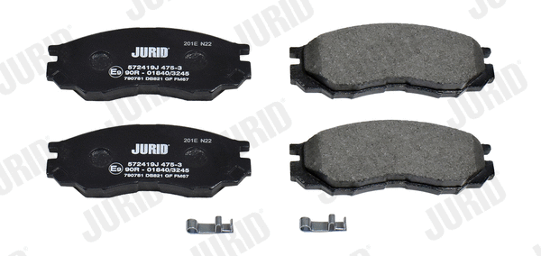 Brake Pad Set, disc brake (572419J)