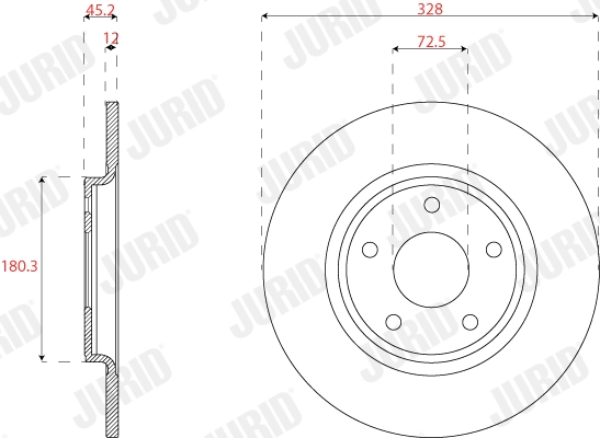Brake Disc (563315JC)