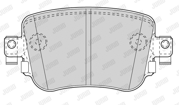Brake Pad Set, disc brake (573603J)