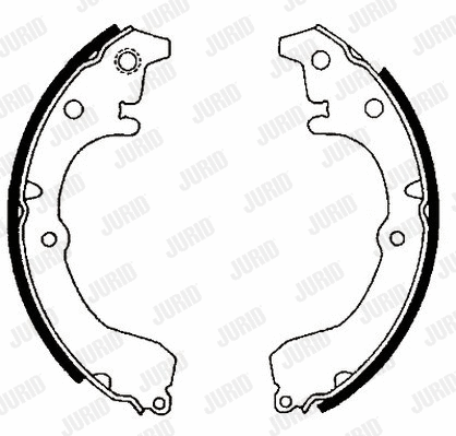 Brake Shoe Set (362018J)