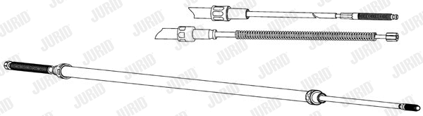 Cable Pull, parking brake (432841J)