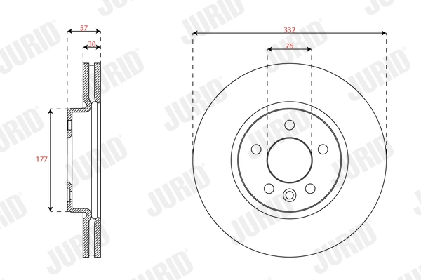 Brake Disc (563712JC-1)
