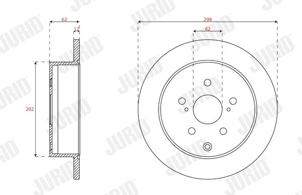 Brake Disc (563727JC)
