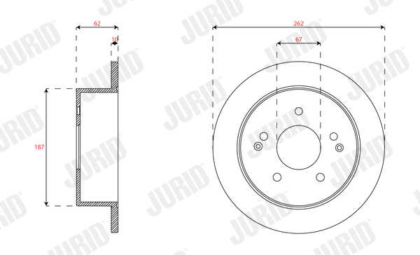 Brake Disc (563341JC)