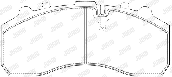 Brake Pad Set, disc brake (2910815390)