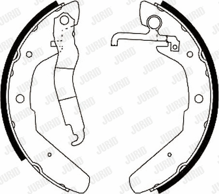 Brake Shoe Set (362311J)