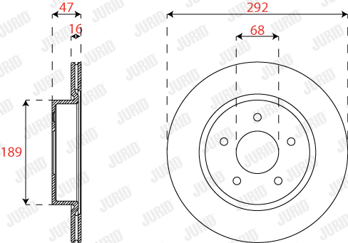 Brake Disc (563299JC)