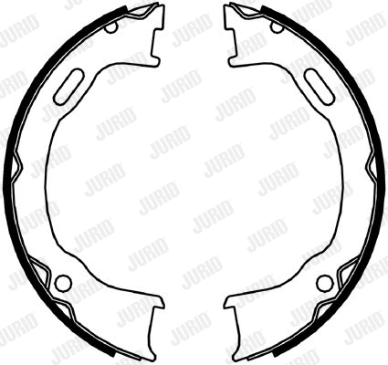 Brake Shoe Set, parking brake (362530J)