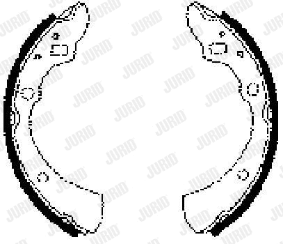 Brake Shoe Set (361276J)
