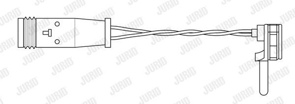 Warning Contact, brake pad wear (581511)