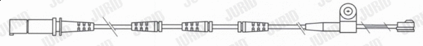 Warning Contact, brake pad wear (581451)