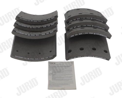 Brake Lining Kit, drum brake