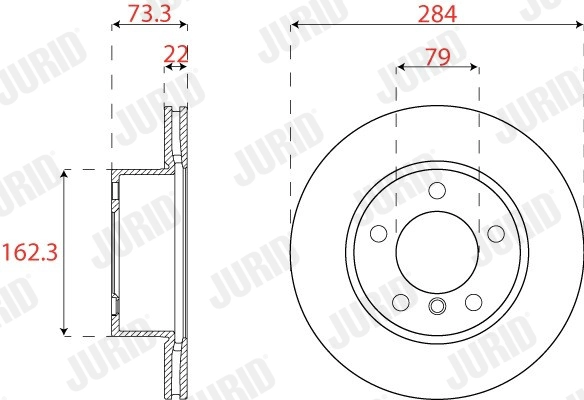 Brake Disc (563322JC-1)