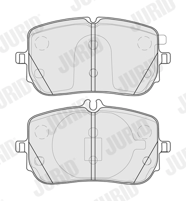 Brake Pad Set, disc brake (574036J)
