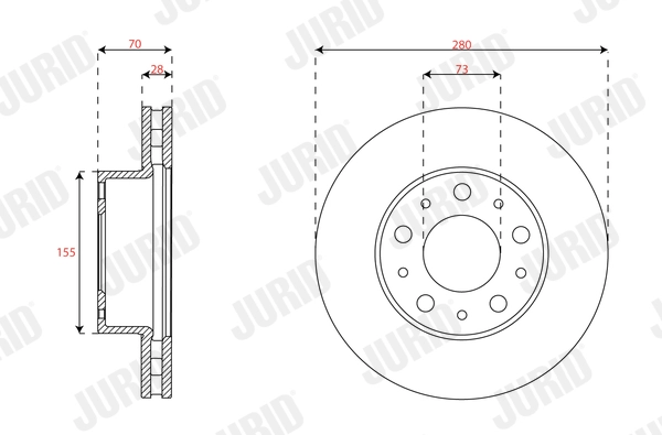 Brake Disc (563716JC)