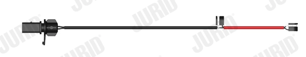 Warning Contact, brake pad wear (FWI419)